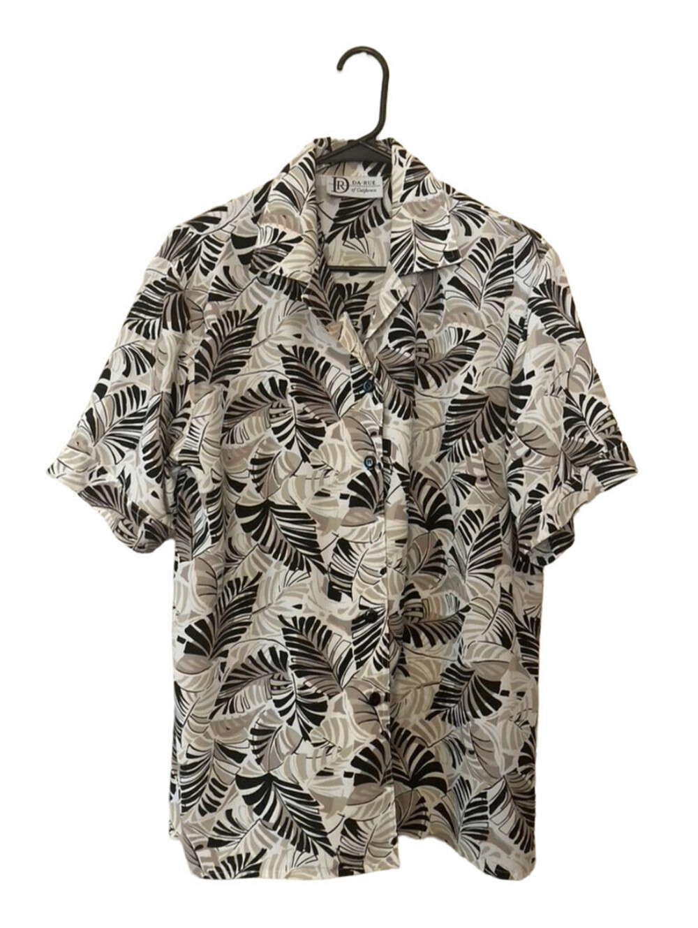 Vintage Da-Rue Of California Hawaiian Shirt - size L